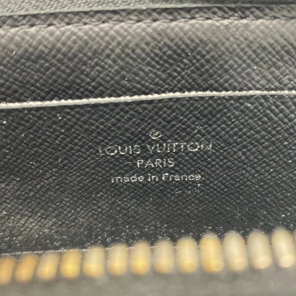 Auth LOUIS VUITTON Porte Monnaie Jour M63536 Monogram Eclipse - MB5108 Coin Case - Picture 4 of 10